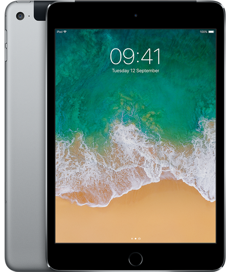 iPad mini 4 Wi-Fi + Cellular for Apple SIM 128GB - Space Gray